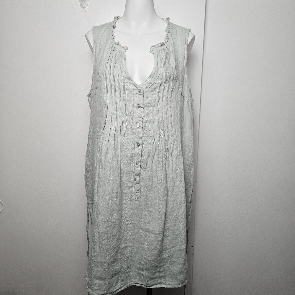 Bella note tunic in seaglass